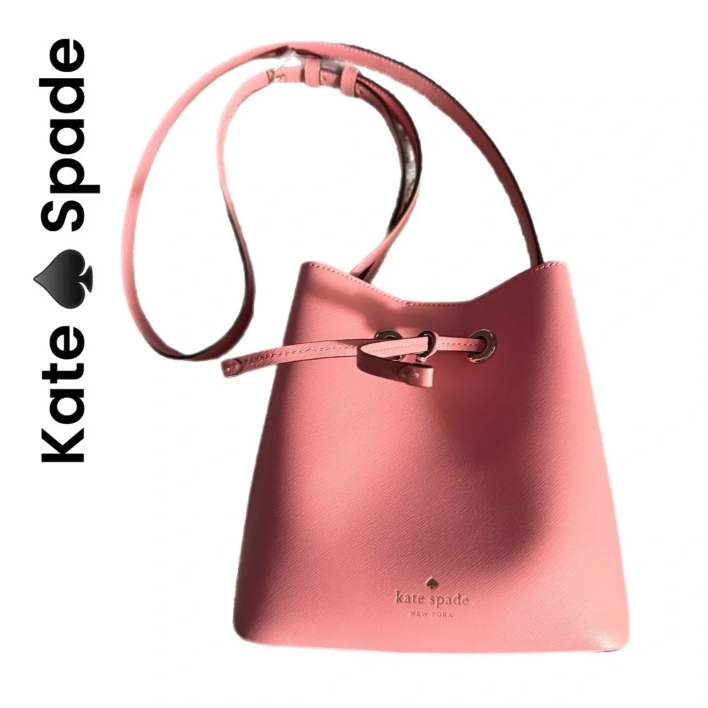 Kate Spade Blush Pink Bucket Shoulder Bag, Rate Find - Practically New! - Picture 16 of 17